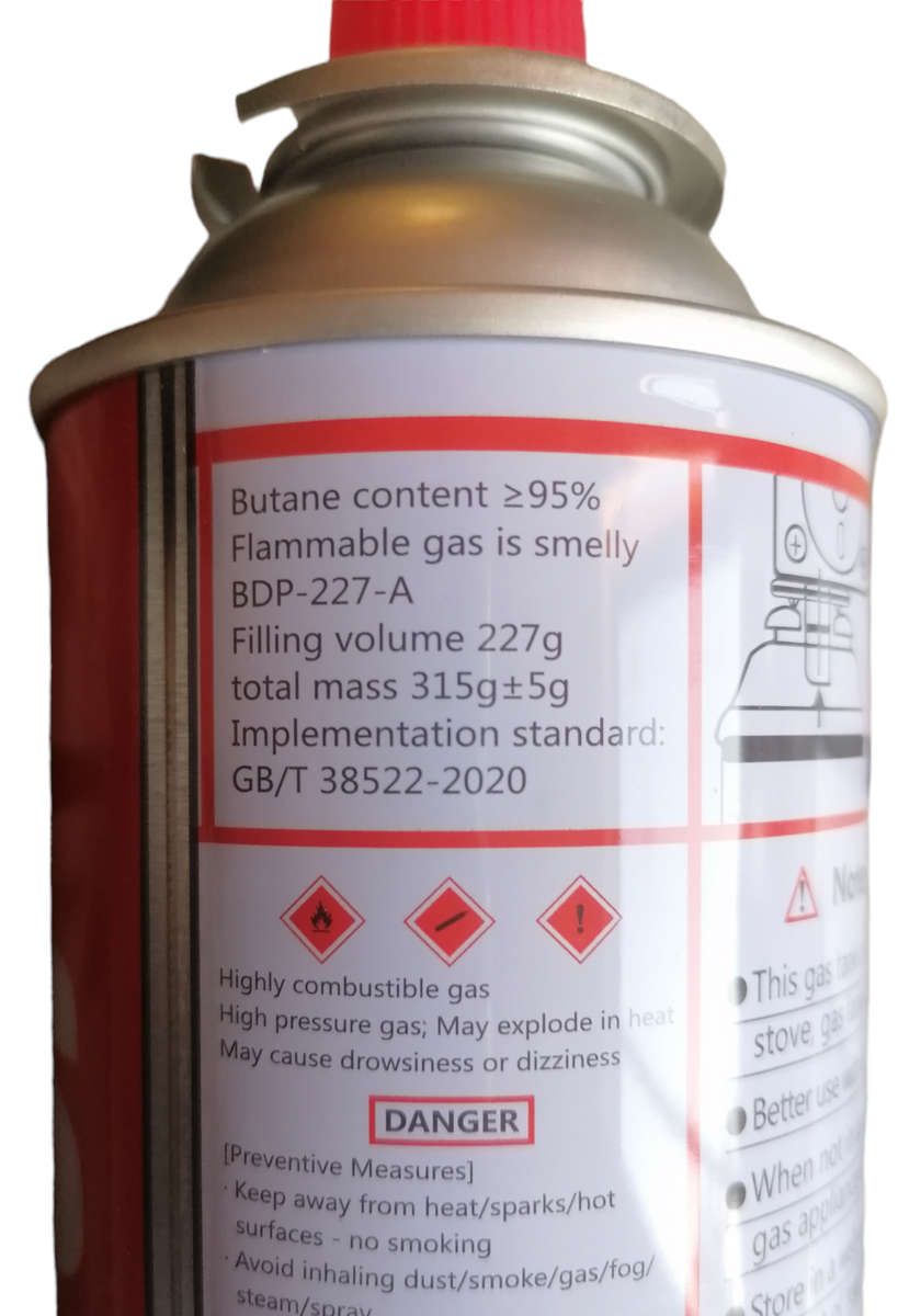 Portable Gas Stove + 2 Refills & Carry Case