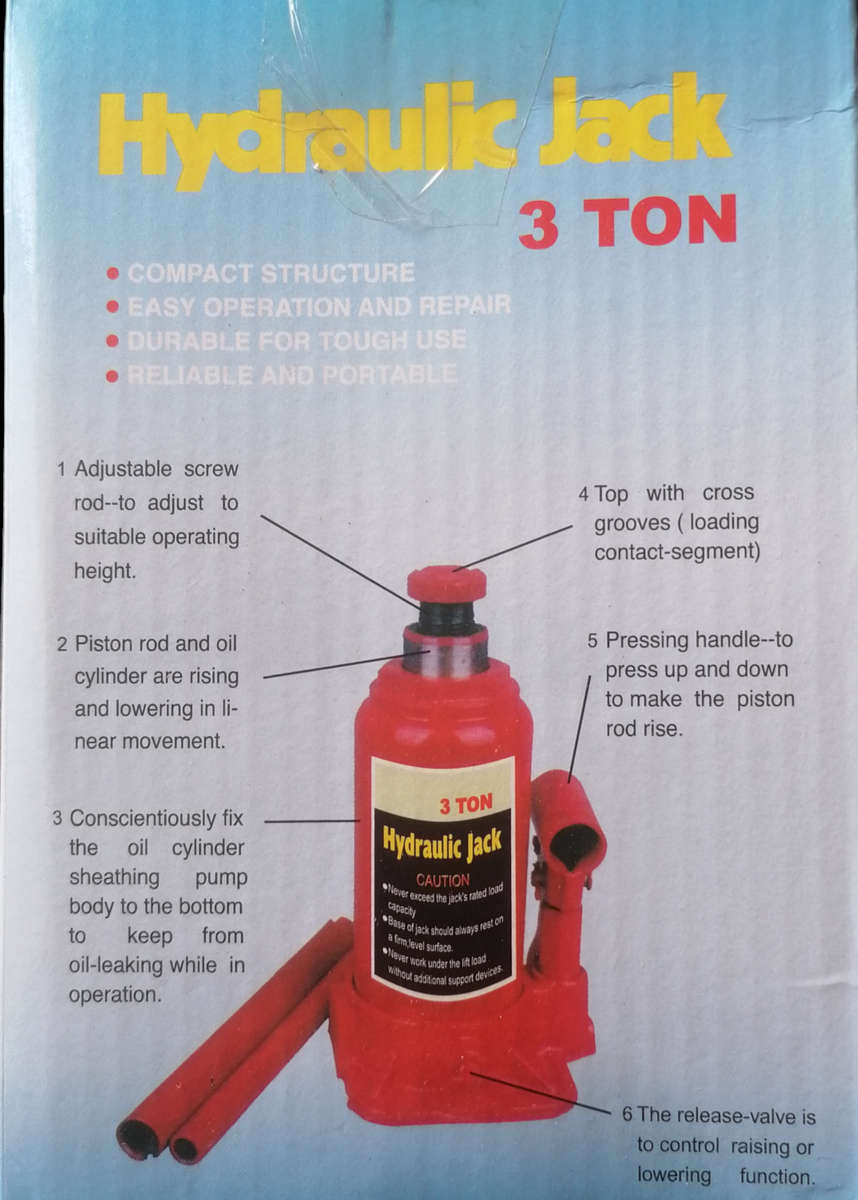 3 Ton Hydraulic Jack
