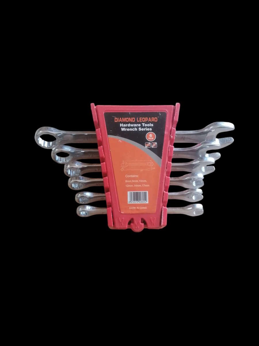 Brand New USA Standard 6 Piece Spanner Set + Holder