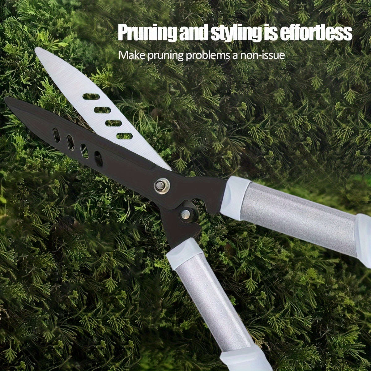 Modern 1-Pack Heavy Duty Pruning Shears With Non-Slip Handles, Metal Garden Pruning Shears For Fruit