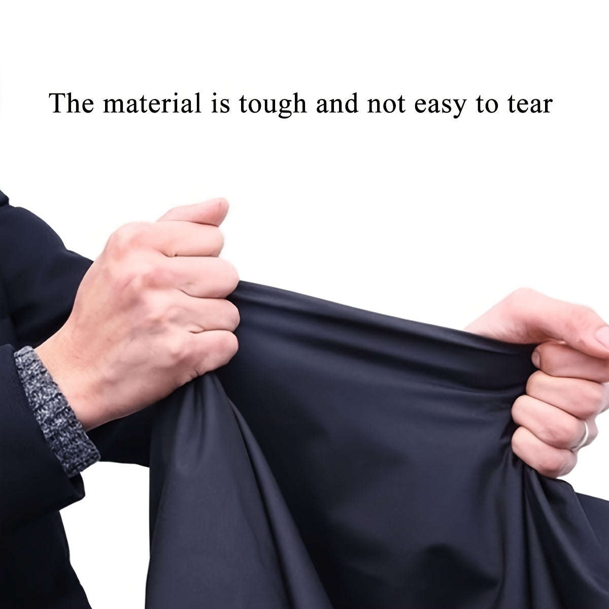 1 Set Of Black Thickened Plus Size Motorcycle Cover Motorcycle Sun Protection Rainproof Dust Cover B