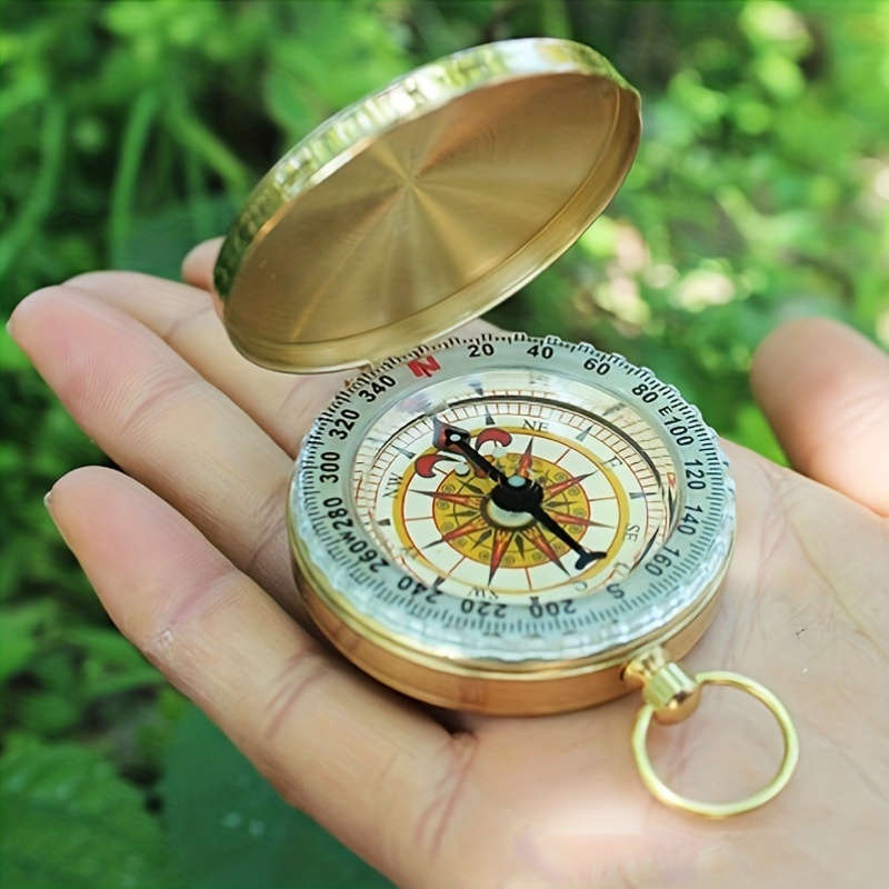 1 Copper Portable Illuminated Compass
