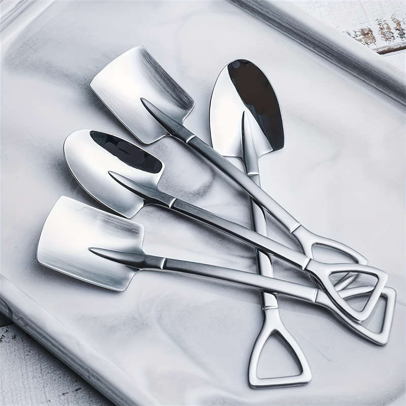 4-Piece Stainless Steel Spatula Set
