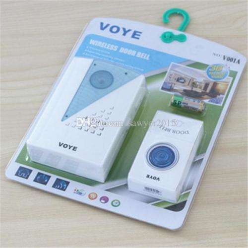 Wireless Home Music Doorbell Long Range Dual Receiver Led Outdoor