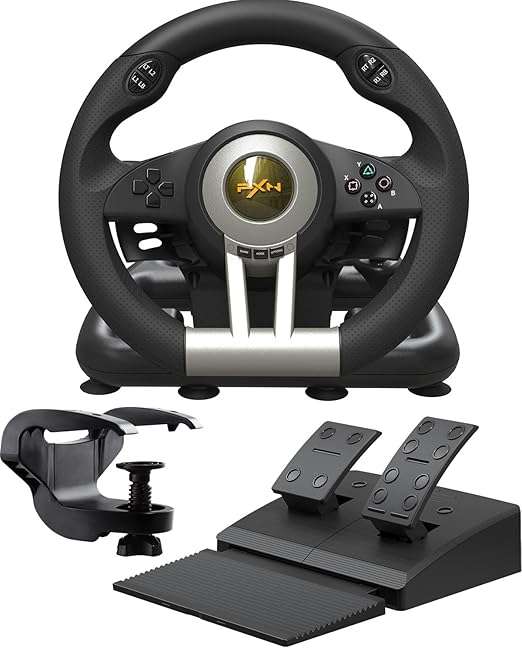 Super Easy To Use Professional Gaming Steering Wheel