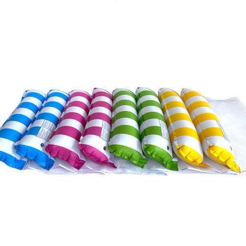 Convenient Fabric Water Entertainment Net Chair Foldable Inflatable Floating Strip Backrest Swimming