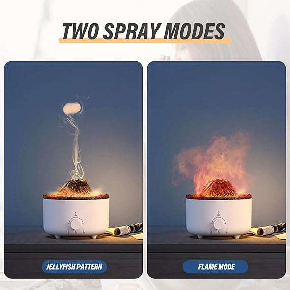 Portable Mini Volcano Humidifier