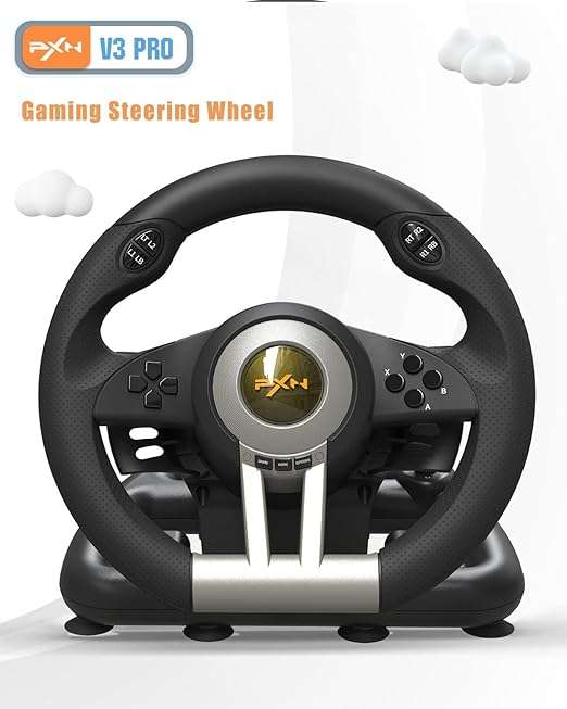 Super Easy To Use Professional Gaming Steering Wheel