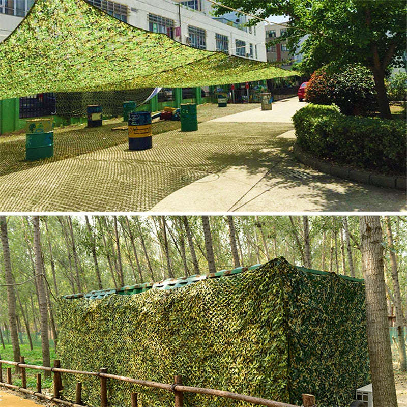 Double-Layer Oxford Polyester 3D Leaf Camouflage Net (2.5*3M)