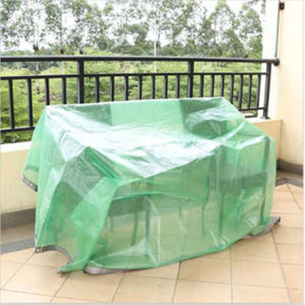 Heavy Duty Green Transparent Tarpaulin