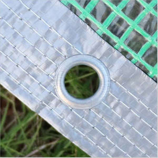 Heavy Duty Green Transparent Tarpaulin