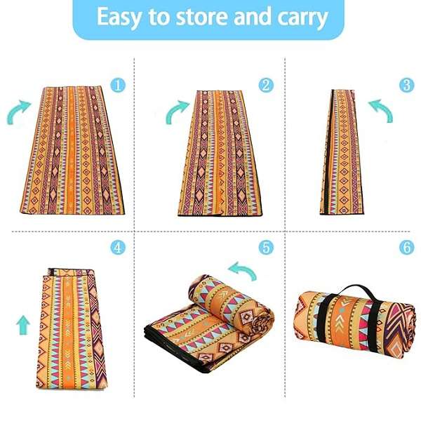 Portable Outdoor Picnic Mat 2m x 1.5m