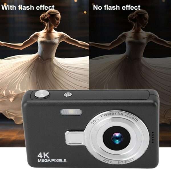Hd Digital Camera 1080P 48Mp 16x Zoom Anti-Shake 2.7K