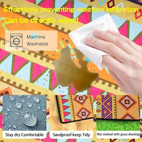 Portable Outdoor Picnic Mat 2m x 1.5m