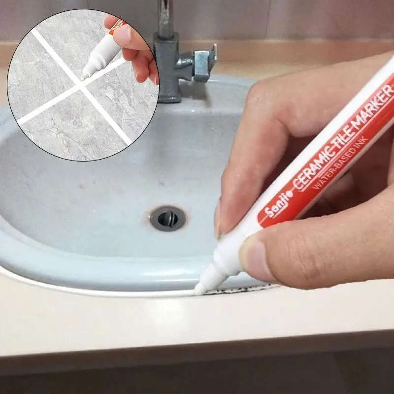 1pc Waterproof and Mildew Proof Tile Caulking Pen