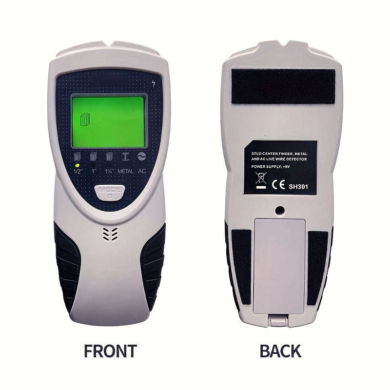 Portable 5-In-1 Wall Scanner - With Led Lcd Display