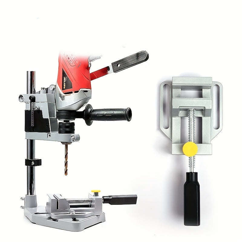 Portable Multi-Function Mini Woodworking Drill Stand + Fixed Base
