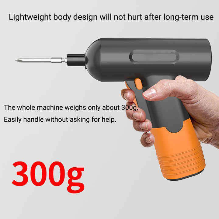 Convenient 24-Piece Cordless Electric Screwdriver Pack