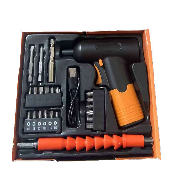 Convenient 24-Piece Cordless Electric Screwdriver Pack