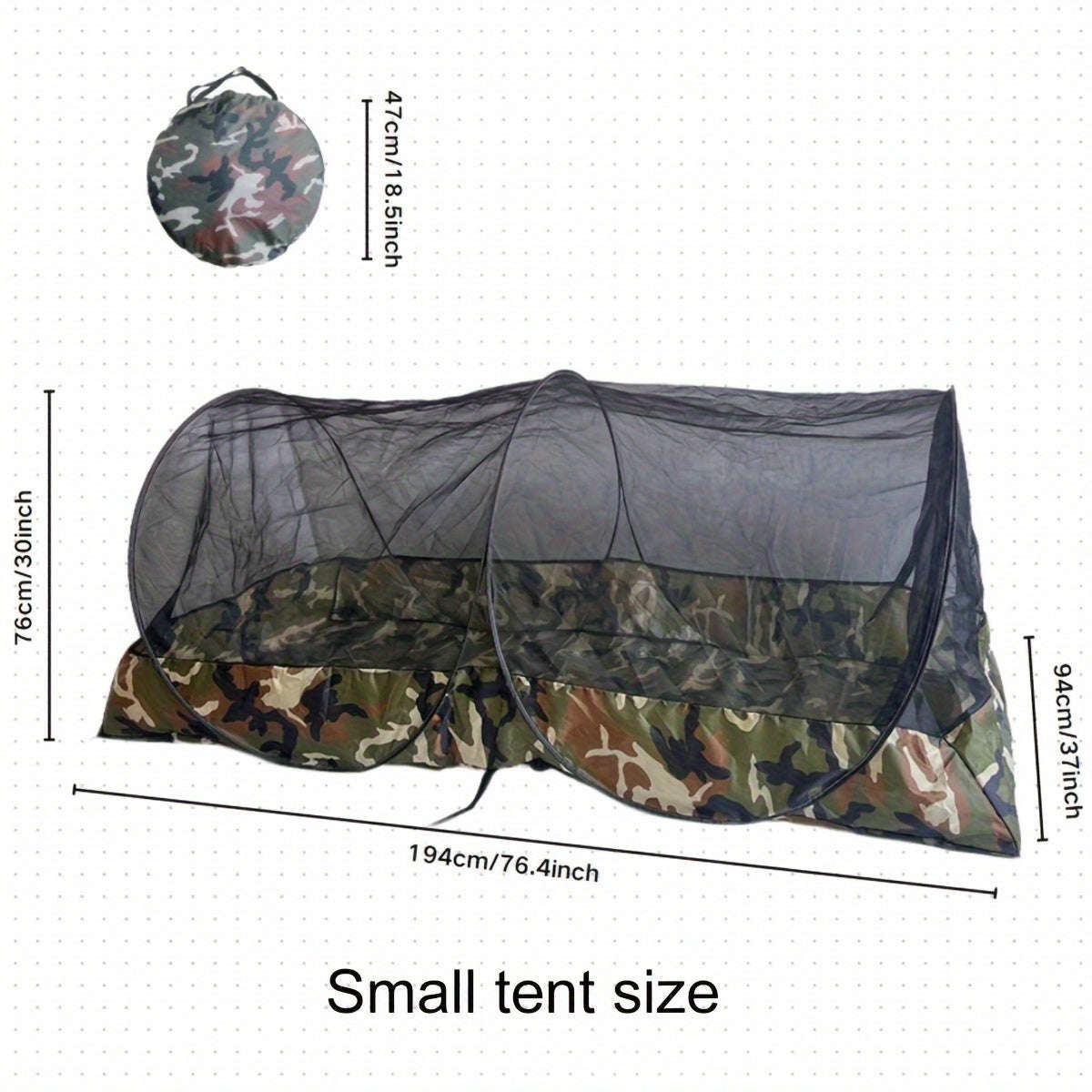 Outdoor Camping Mosquito Net - Durable, Portable And Easy To Set Up, Perfect For Barbecues, Picnics,