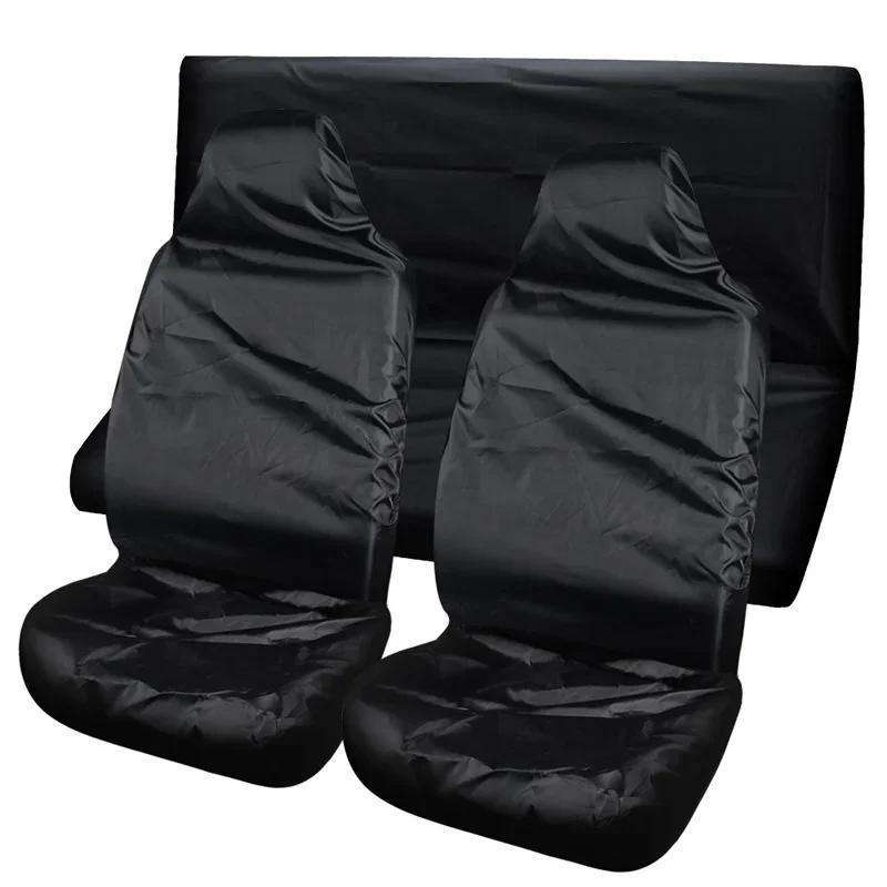 Convenient Waterproof Black Car Seat Cover