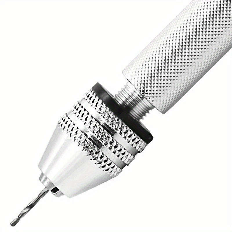 Versatile Mini Hand Drill Set With 10 Drill Bits