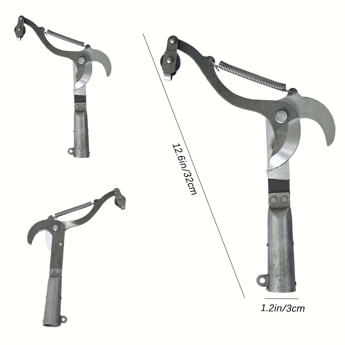 Cordless Pruning Shears With Pulley Design And Rope