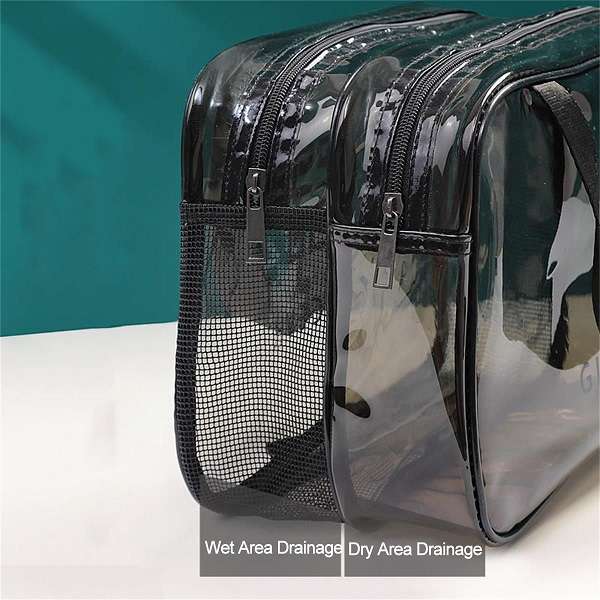 Portable Transparent Cosmetic Bag