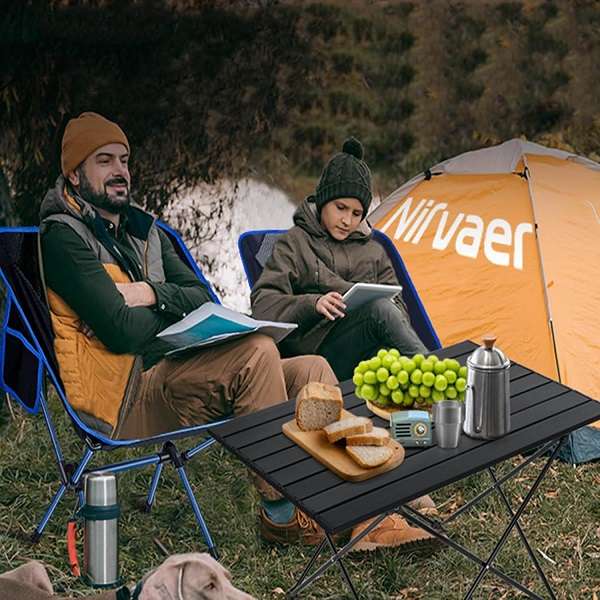 Portable Folding Camping Table 68cm x 47cm x 40cm
