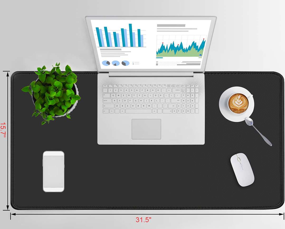 Mouse Pad With Stitched Edge