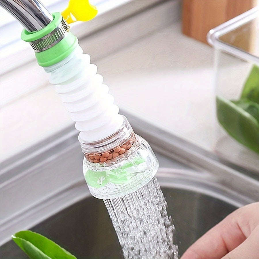 1-Piece Swivel Faucet Filter Extender With Water Filter