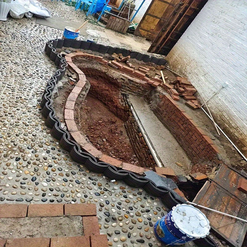 1 Pack Heavy Duty Pond Membrane Liner - Create a Stunning Garden Water Feature - Durable, Waterproof