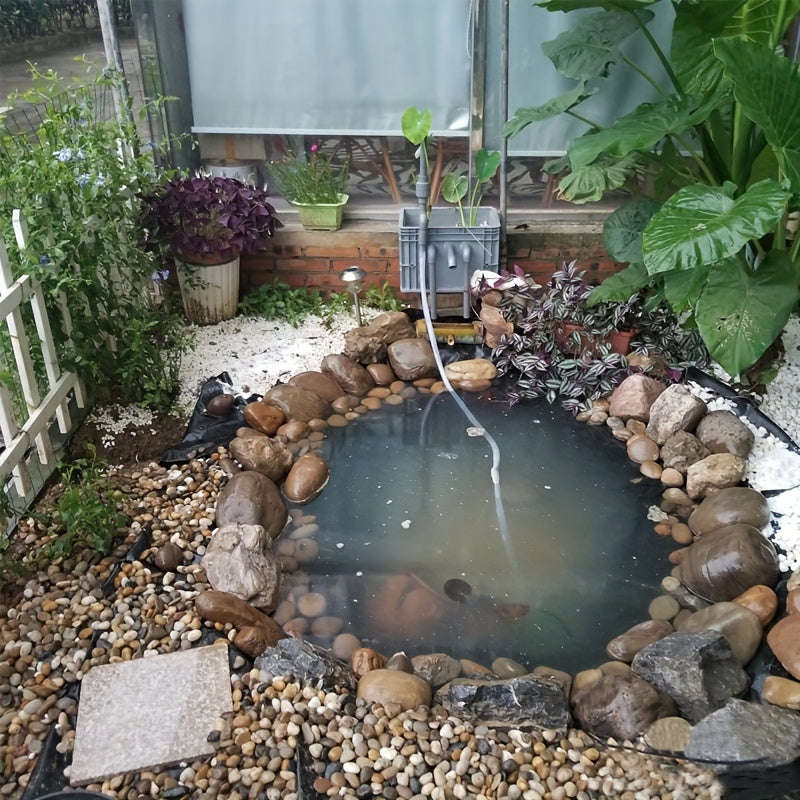 1 Pack Heavy Duty Pond Membrane Liner - Create a Stunning Garden Water Feature - Durable, Waterproof