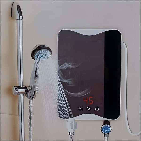 Portable 3500W To 5500W Instantaneous Water Heater With Shower Head