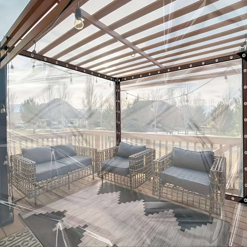 Waterproof Transparent Tarpaulin For Garden