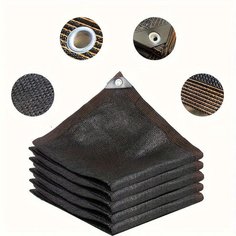 Uv-Resistant Black High-Density Polyethylene Sunshade Net