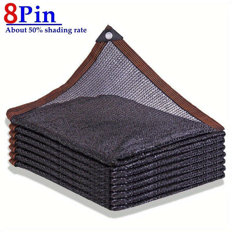 Uv-Resistant Black High-Density Polyethylene Sunshade Net