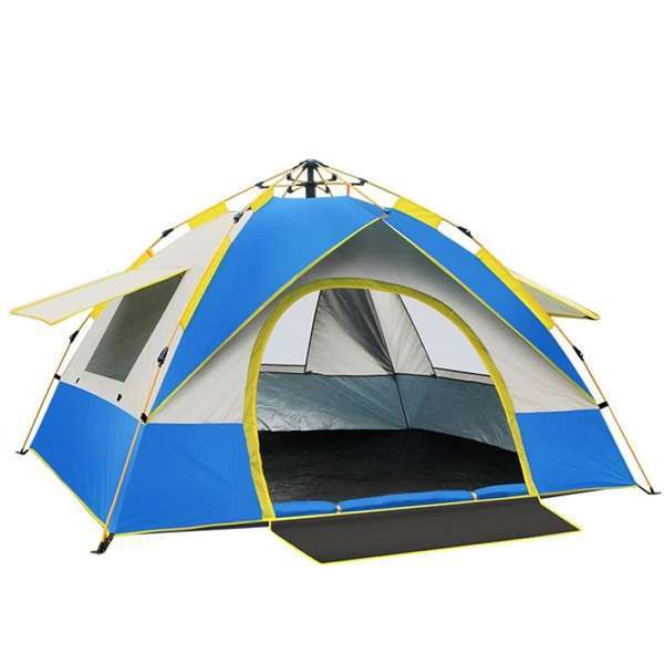 Portable Tent With 2 Doors And 2 Windows, Approximately 2m x 1.5m x 1.25m