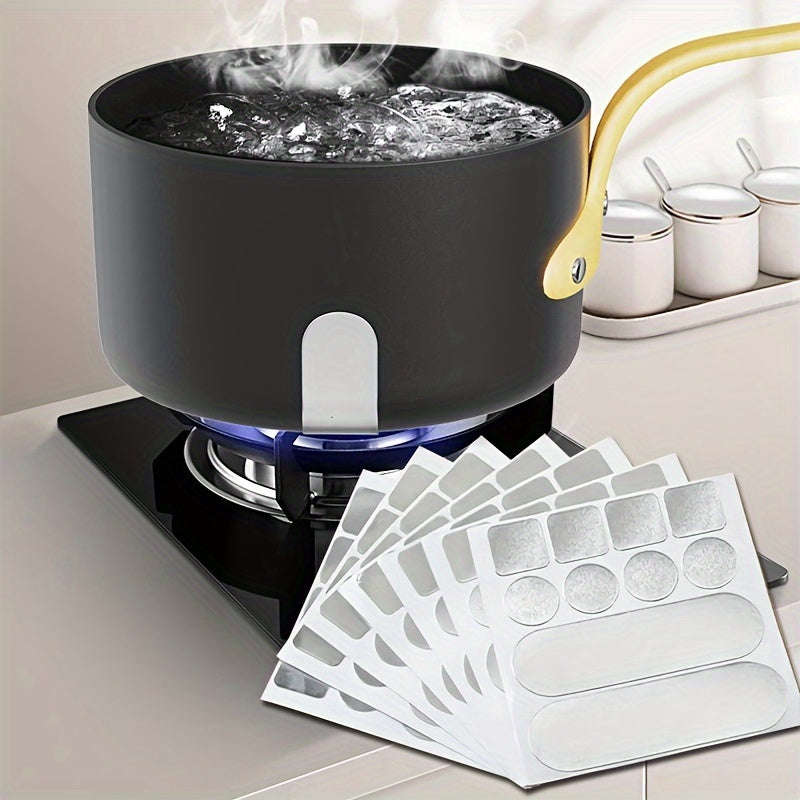 50 Pieces Stainless Steel Pot And Bucket Repair Stickers, Durable Aluminum Foil Tape, Waterproof And