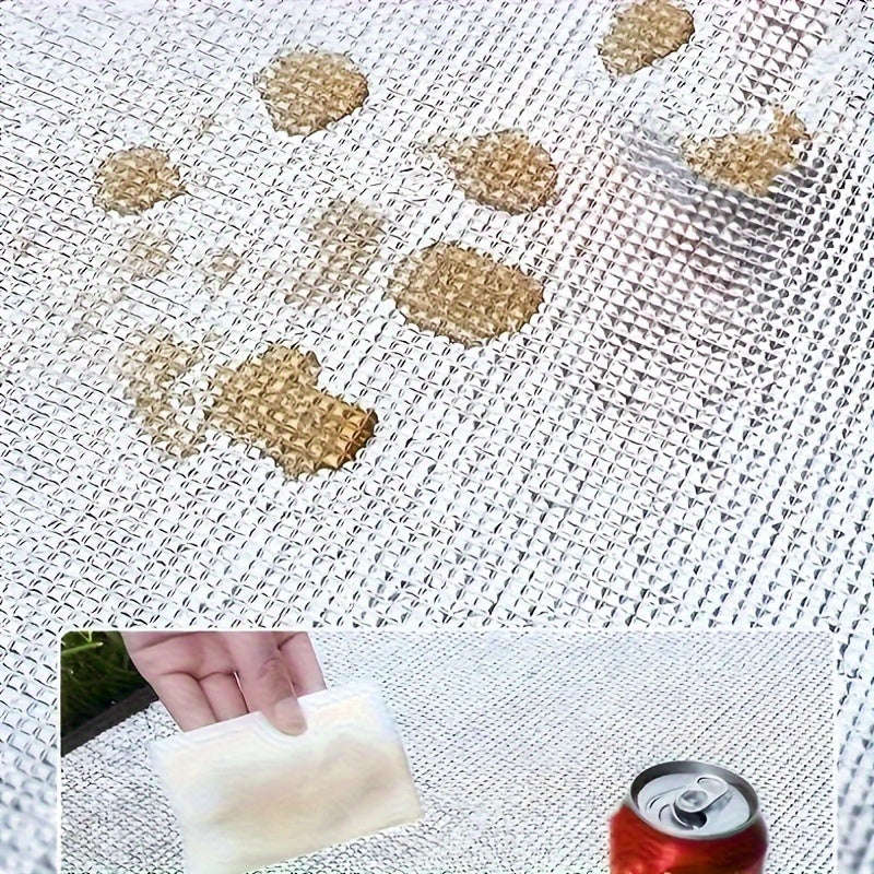 1 Piece All-Season Waterproof Camping Mat - Durable Aluminum Foil And Epe Fabric