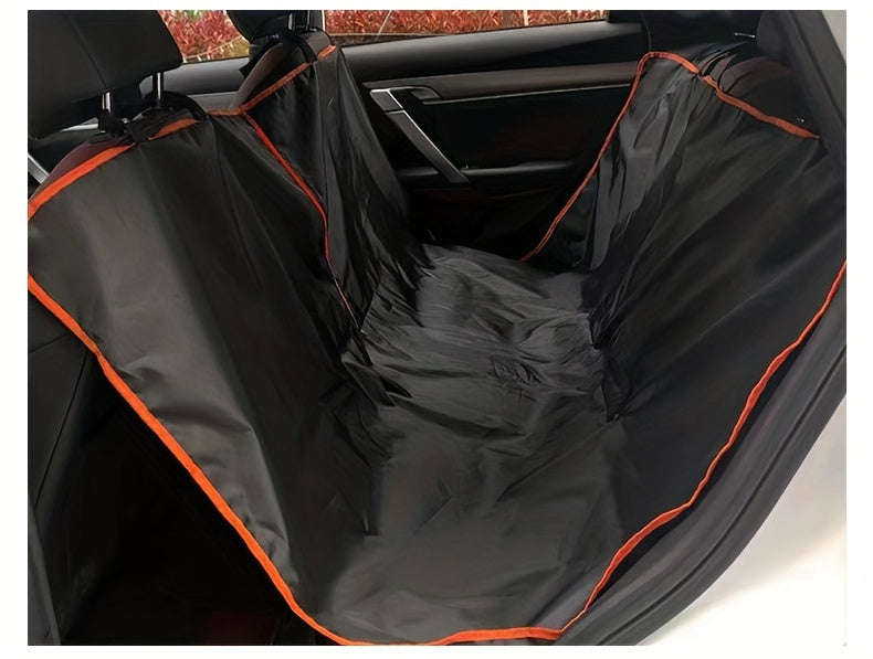 1pc Waterproof Foldable Pet Car Seat Cover