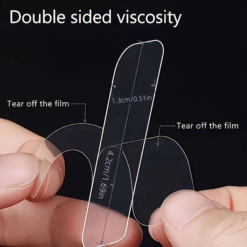 60 Pieces Of Double-Sided Transparent Tape Packaging