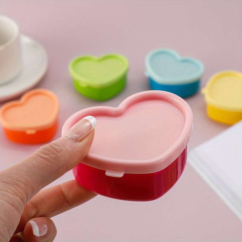 Mini Heart-Shaped Snack Storage Container