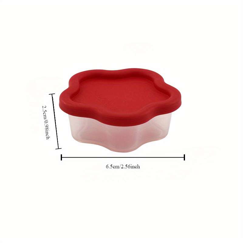 Mini Heart-Shaped Snack Storage Container