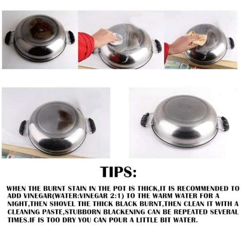Stainless Steel Cookware Cleaner