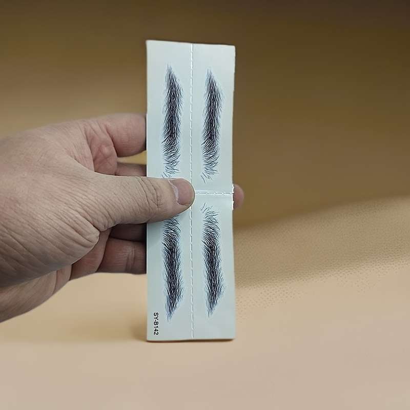 2 Pairs Realistic Waterproof Eyebrow Tattoo Stickers