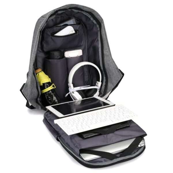 Travel School Work Anti-Theft Backpack with Built-in USB Port