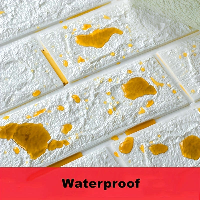 40 PCS 3D Wall Tile Stickers