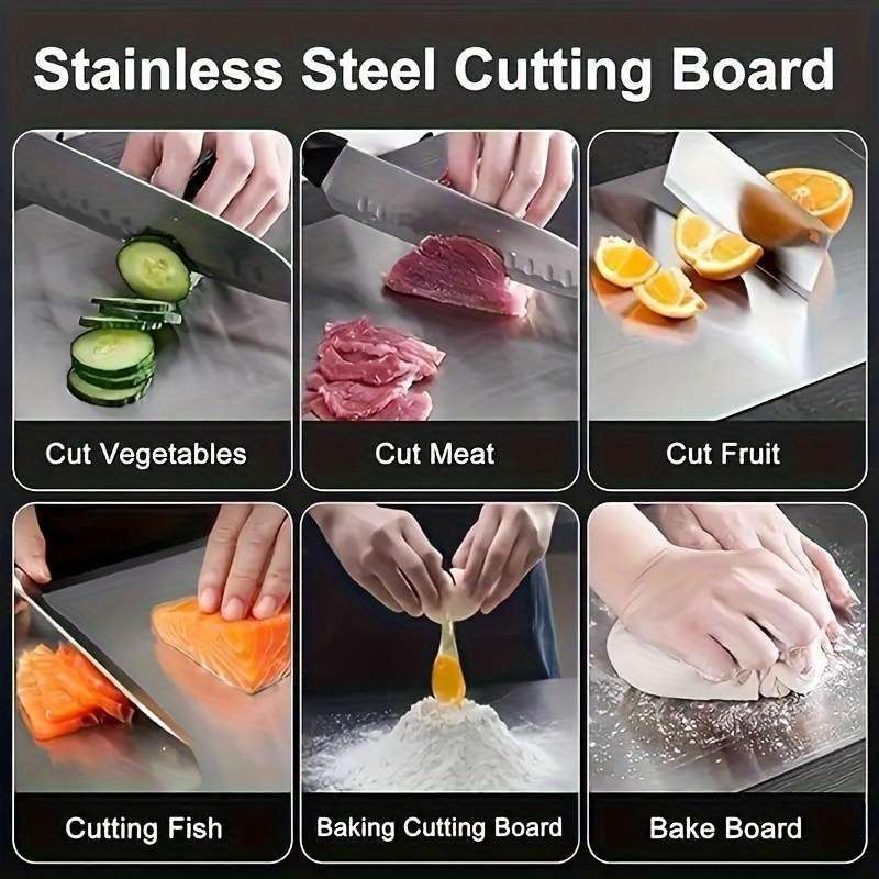 Double-Sided High-Quality Titanium Alloy Cutting Board