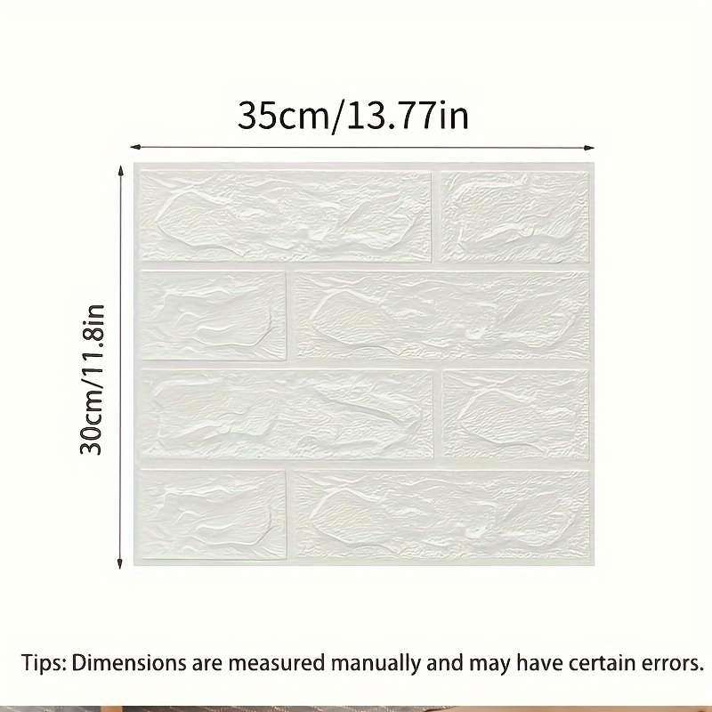 40 PCS 3D Wall Tile Stickers